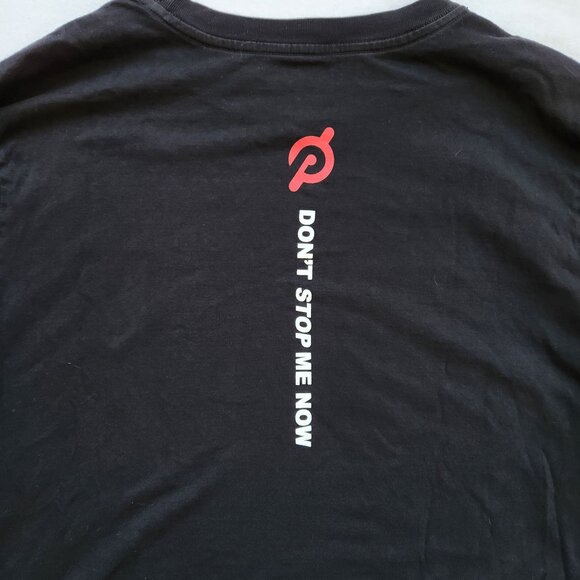 Peloton X Queen Colab Long Sleeve Shirt Black Workout Gym Men's Women's Large - Picture 4 of 10